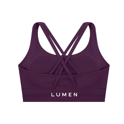 Strappy Criss-Cross Sports Bra