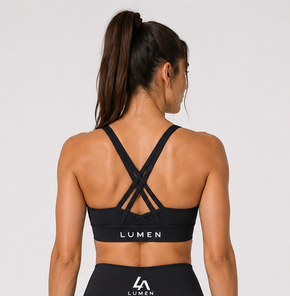 Strappy Criss-Cross Sports Bra
