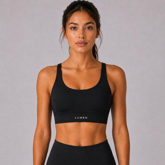 Strappy Criss-Cross Sports Bra